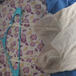 Vintage Vanity Fair lace and silk slip